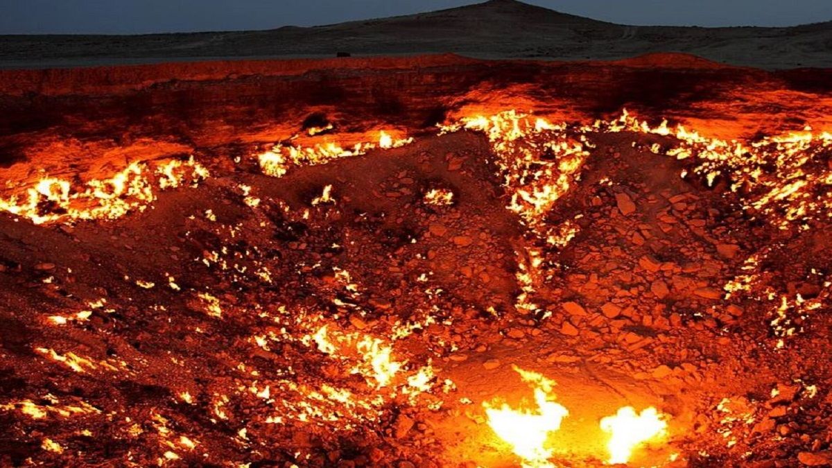بوابة الجحيم تركمانستان