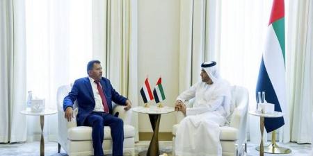 النائب العام الإماراتي يبحث مع نظيره اليمني تعزيز التعاون القضائي والقانوني - تليجراف الخليج