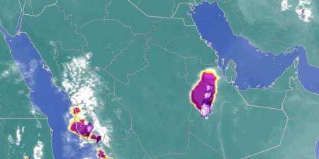 ظهور سحابة رعدية ضخمة بالسعودية بمساحة تفوق 4 دول عربية - تليجراف الخليج