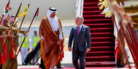 الملك لأمير قطر: سنواصل العمل سويا من أجل خدمة القضايا العربية والإسلامية - تليجراف الخليج