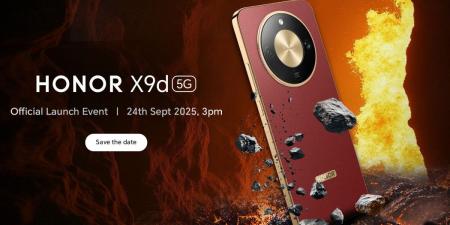 هونر تؤكد موعد إطلاق هاتف Honor X9d - تليجراف الخليج