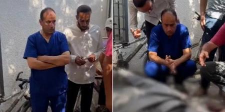مدير مجمع الشفاء يُفجع بوصول جثامين أفراد من عائلته بعد قصف إسرائيلي لمنزلهم غرب غزة - تليجراف الخليج