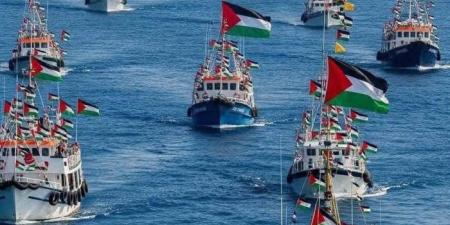 "أسطول الصمود" يبحر جماعيًا نحو غزة.. وانتظار وصوله خلال أسبوع #عاجل - تليجراف الخليج