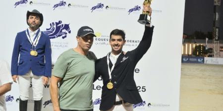 الحوراني يحافظ على لقب بطل الكبار في خامس جولات بطولة الأردن للقفز عن الحواجز - تليجراف الخليج