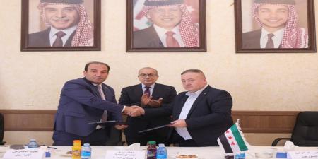 مذكرة تفاهم بين نقابتي المقاولين الأردنيين والسوريين لتعزيز التعاون  - تليجراف الخليج