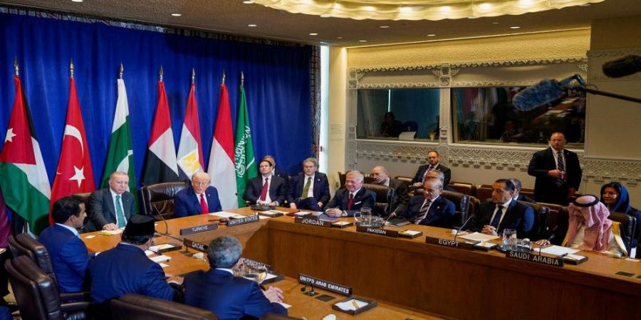 ترامب: اجتماعي مع قادة عرب ومسلمين بشأن غزة كان عظيما - تليجراف الخليج